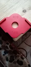 Jig Router Templates Corners Trimming Woodworking Aluminium-Alloy Radius R10-R15 R20