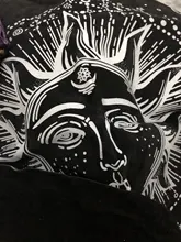 Juego de mesa de Tarot no tejido, cubierta para cartas de juego, mantel para juego, 49x49cm