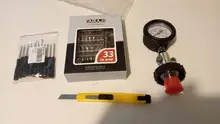 Checker-Gauge Release-Valve-Regulator Tank Scuba-Dive-Cylinder 350bar 5000psi High-Pressure