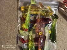 Soft Lures Artificial-Lure Spinnerbait Sea Fishing Fish-Surface Silicone QXO 12pcs/Lot