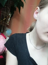 Oído clavos de perforación arma saludable seguridad desechables seguro asepsia de oído del oído cuerpo Pierce Kit oído perforador herramienta con pendientes de maquillaje Kits