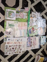 Mini BOLSA DE ARCHIVO transparente Kawaii para niñas pequeñas, A4, A5, B6, estuche para lápices, Carpetas con bolsillos, productos de archivo, bolsa con cremallera para documentos