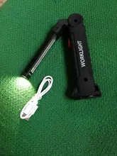 Flashlight-Torch Hanging-Hook-Lamp Work-Light Usb Rechargeable Magnetic Portable Outdoor Camping