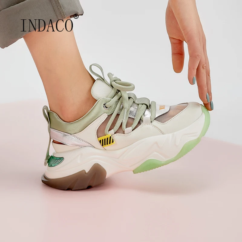 

Women Sneakers Women Shoes 2020 Fashion Leather Platform Sneakers Women Women Casual Shoes 5.5cm