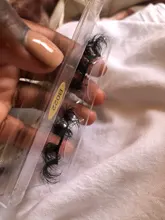 Pestañas de visón de 10-25mm, pestañas esponjosas 3d de visón, Maquillaje espectaculares, largas y naturales, extensión de pestañas al por mayor