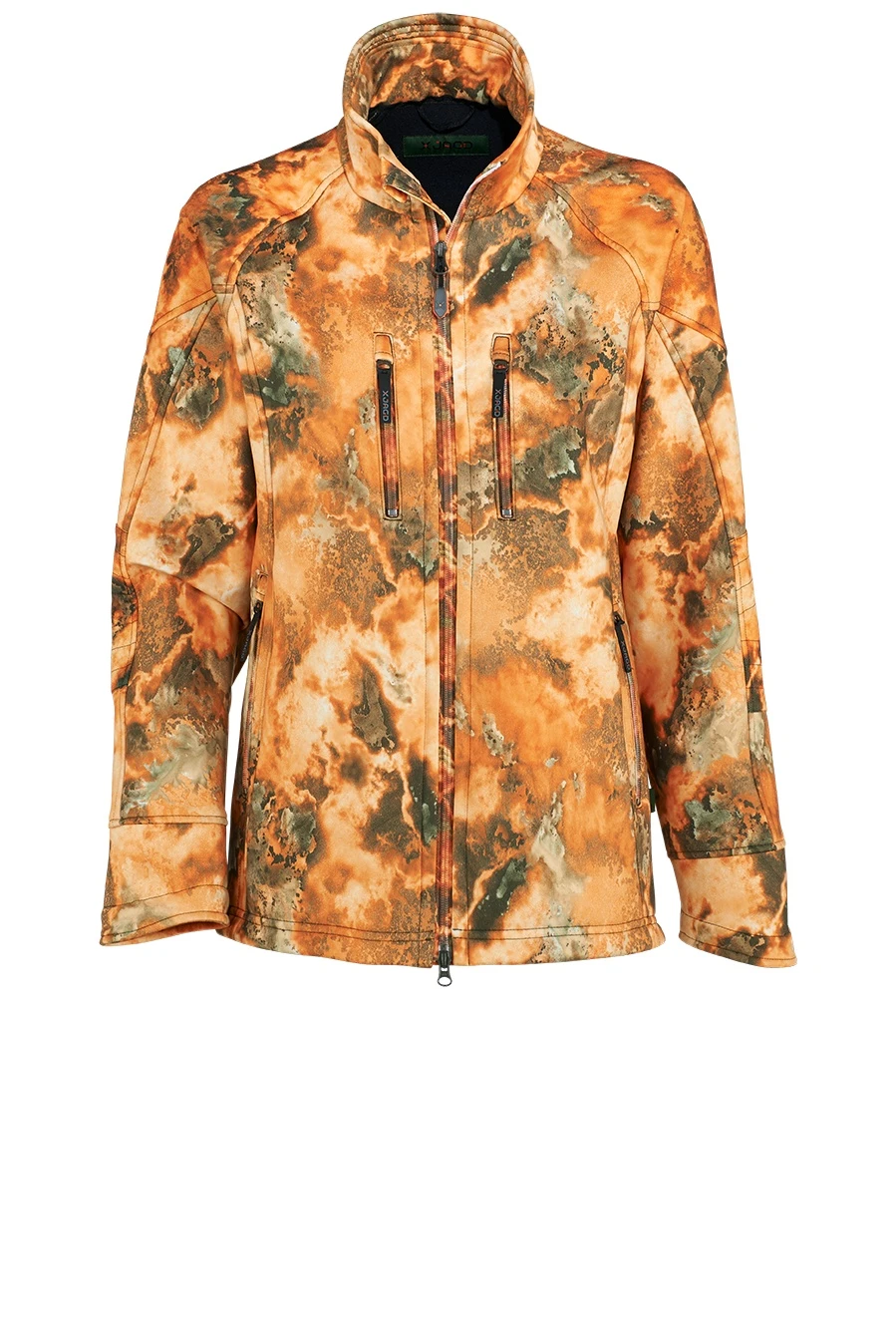 Chaqueta de hombre para caza softshell muy ligera resistente al XJAGD Bethel 2 Flash color naranja y verde, 5|Chaquetas| AliExpress