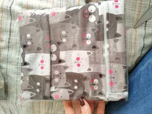 Nuevo 3 Combinaciones de pañal impermeable bolsa de 40*45CM 30*36cm 28 cm * 30CM Uso de ciclo lavable bebé bolsas de pañales