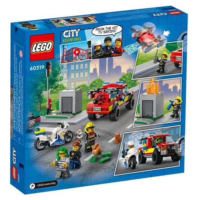 Lego şehir yangın kurtarma polis chase 60319, oyuncaklar için boys, kızlar,  figürleri, yıl, blokları, parçalar, orijinal, resmi lisanslı, alışveriş,  hediye, tuğla, tuğla - AliExpress