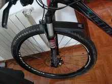 ENLEE-guardabarros universales para bicicleta, guardabarros de fibra de carbono para neumático delantero/trasero, para ciclismo de montaña o carretera, tipo ala