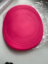 Platillo volador de silicona para perros y gatos, juego de discos voladores resistentes para masticar cachorro, suministros interactivos para mascotas, 1 Uds.