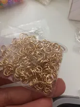 200 unids/lote 3 4 5 6 8 mm saltar anillos accesorios de bricolaje resultados trabillas individuales conectores de anillos partidos para la fabricación de la joyería