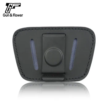 

Gunflower Universal IWB/OWB Ambidextrous Italy Leather Holster with Belt Clip