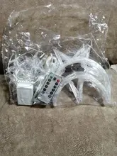 Lights Curtain-String Moon-Lamp Window-Decor Christmas Garland Fairy Icicle-Star LED