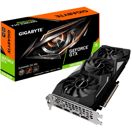 Видеокарта GIGABYTE GeForce GTX 1660 SUPER Gaming 6GB OC [GV-N166SGAMING OC-6GD] | Компьютеры и офис