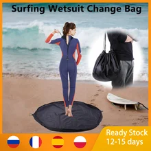 Diving Suit Change Surfing Wetsuit Bag Mat Waterproof Nylon Carry Pack Pouch for Water Sports Swimming Accessories 50/90/130cm
