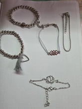 Pulsera bohemia de 30 estilos para mujer, mapa de estrellas de concha de loto, piña, corazón, piedras naturales, tipo cadena, joyería