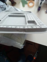 Placa de cuentas flocadas para fabricación de joyas, accesorios de pulsera, abalorios, herramientas de medición, diseño de joyería, bricolaje, 1 Uds.