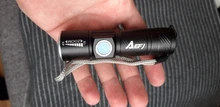 Flashlight Torch Lamp Bicycle Mini-Usb Rechargeable Outdoor Waterproof Handy 3-Mode Zoomable