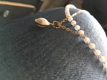 De la cadena de moda collar de perlas para mujeres Perla Barroca abalorio de Metal colgantes collares de gargantilla de cadena de cuentas de joyería regalos