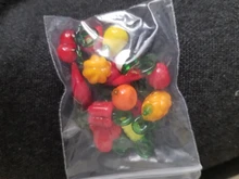 15 Uds de cristal de Murano Apple cereza encantos de cristal de Murano de frutas dije con vegetales de accesorios de joyería DIY hecho a mano material