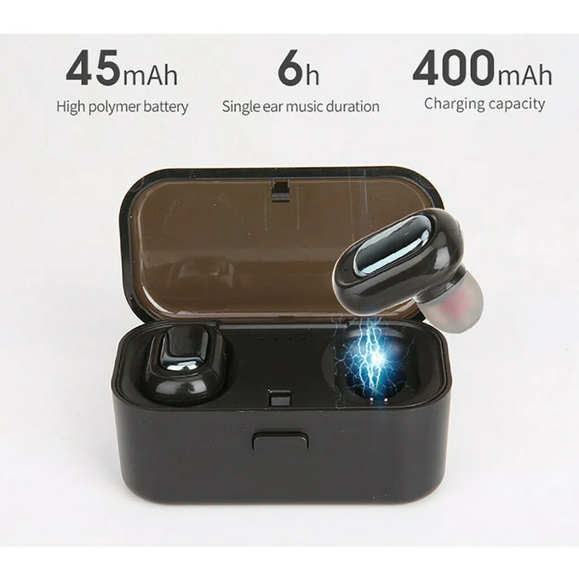 /50 шт. Bluetooth 5,0 Спорт XS8 беспроводные наушники HIFI гарнитура Мини истинный стерео