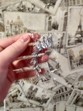 2021 nueva moda elegante Vintage Punk gótico para la oreja, de estrás de cristal brazalete de Clip de perno pendientes 1E321