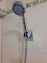 Shower-Head-Holder Bathroom-Accessory Wall-Mounted Adjustable SHAI 7-Speed Easy-To-Use