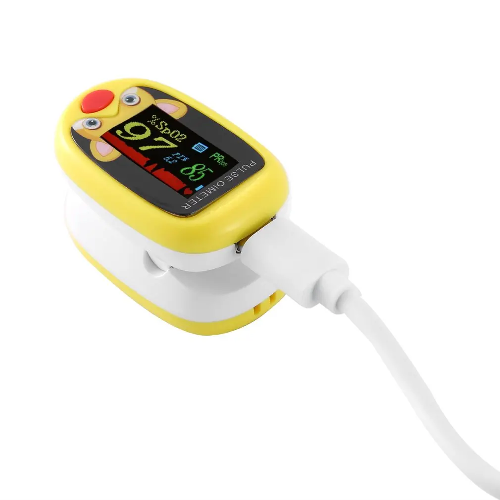 Infant Finger Pulse Oximeter Pediatric Blood Oxygen Saturation Meter Neonatal children kids Rechargeable