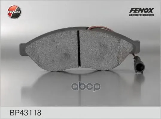 Колодки Тормозные Citroen Jumper/Fiat Ducato/Peugeot Boxer R15 06- Передние Fenox Bp43118 FENOX арт. BP43118