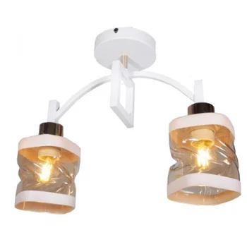 

Chandelier ceiling 2*60 W E27 md.51503-2-S WH + FGD