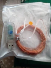 Light Lamps Garlands Remote-Control-Lights Led-String Holiday-Decor Fairy USB Christmas