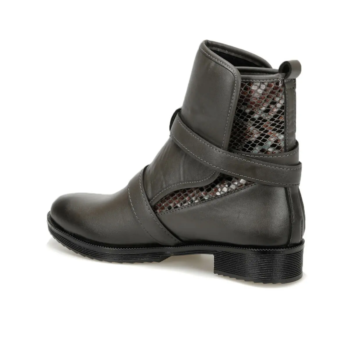FLO BENZIA77Z кожа серый женские сапоги BUTIGO