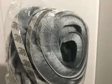 KK & FING-Cinta de cepillo autoadhesiva de sellado a prueba de viento para puerta, ventana, hogar, Accesorios de junta de banda de aislamiento acústico, 3M/5M