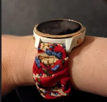 Scrunchie elástico correas de reloj de la venda de reloj para Apple Watch SERIE DE gomillas 6 5 4 3 38mm 40mm 42mm 44mm iwatch Correa pulsera de 6 5 4