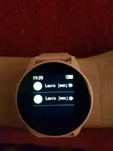 Reloj inteligente deportivo para hombre y mujer, con control del ritmo cardíaco y predicción del tiempo en tiempo real, Android, iOS