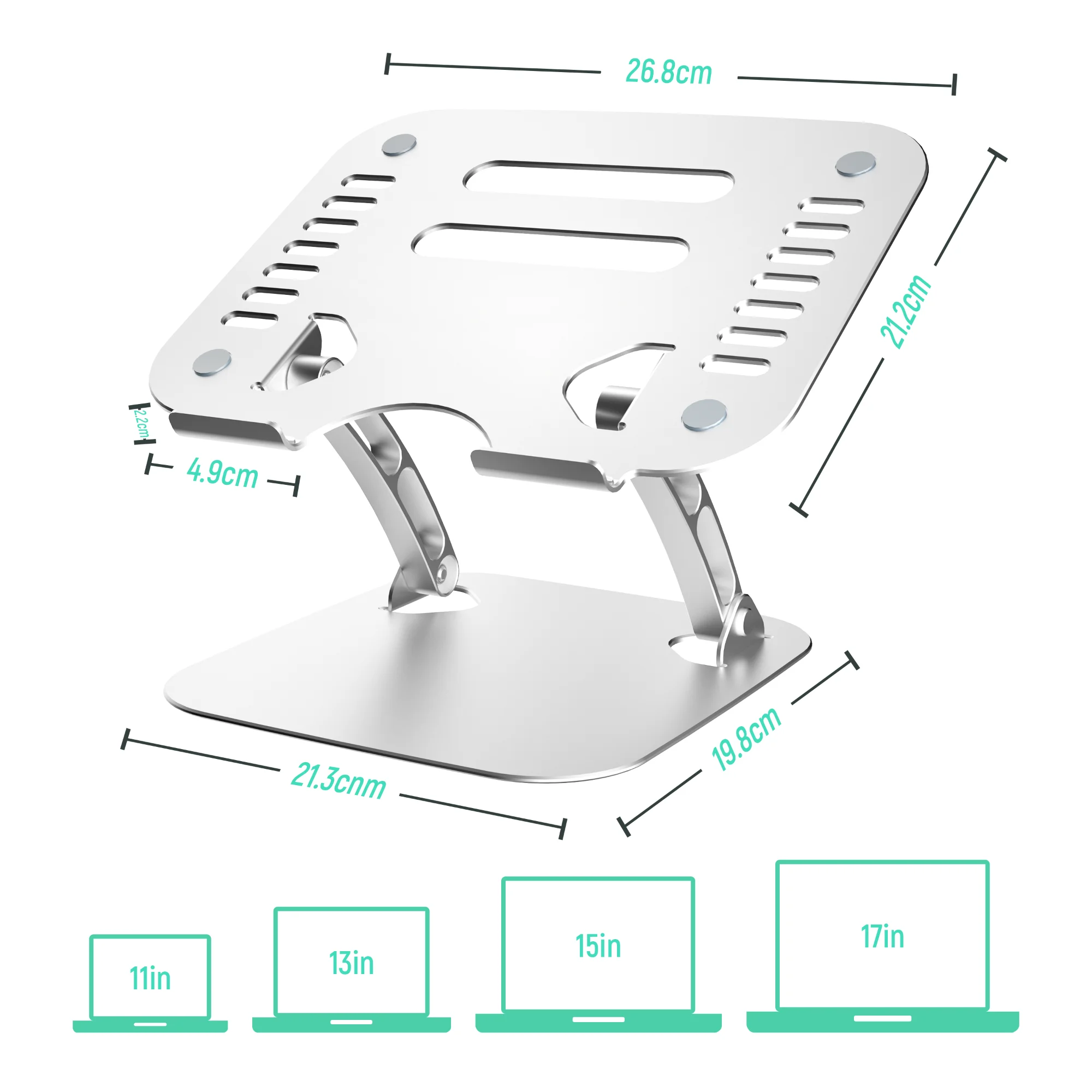 Portable Laptop Stand Holder Portable Tablet Computer Support Base Notebook Stand for Macbook Pro Huawei Adjustable Stand Holder tablet stand for bed