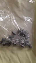 Condensador electrolítico de aluminio 6,3 V 10V 16V 25V 35V 50V 63V 100V 400V 450V 10 47UF 100UF 220UF 330UF 470UF 680UF 1000UF 1500UF