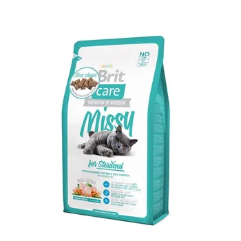 

Корм для кошек Brit Care Cat Missy for Sterilized для кастрированных и стерилизованных кошек, Курица, Cat food, for cats, 2 кг