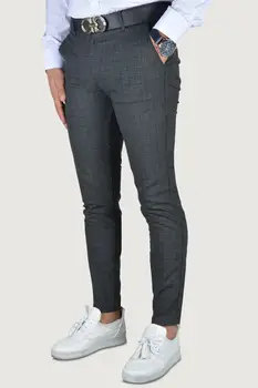 

Men Smoked Linen Pants 9k-2200207-020 GOOD QUALITY ELEGANT DESIGN MEN 'S PANTS LINEN PANTS