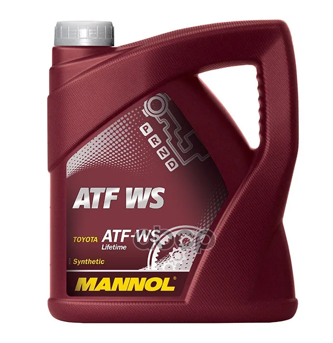 Масло Трансмиссион Mannol 4л Синтетика Atf Ws Automatic Special(Toyota) Mannol 1380 MANNOL арт. 1380