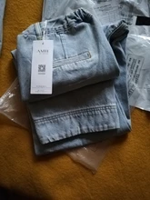 Womens Jeans Amii Blue High-Waist Winter Straight Fashion Cotton 12040685 Pants Minimalism