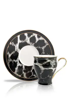 

ULTRA LUX BLACK LEOPARD 6-PIECE TURKISH COFFEE / ESPRESSO CUP