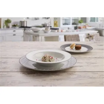 

Tableware table RDA PORCEL B & W QUID 18 PCs