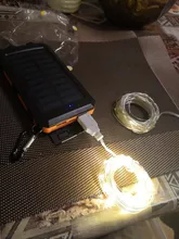 Light-String Decoration Garland Courtyard-Lamp Christmas-Lights Fairy LED Bedroom Garden