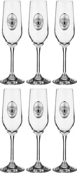 

A set of glasses for champagne from 6 PCs. "Russia" 200 ml ..