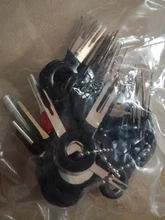 76/70/59/41/3 Uds Herramienta de extracción de Terminal de coche Puller Auto conjunto conductor Kit de herramienta para reparación automotriz Stylus de Pin de crimpado Extractor