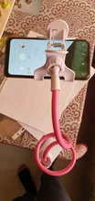 Soporte para teléfono móvil con Clip 360, Base de escritorio Flexible y portátil, 75cm