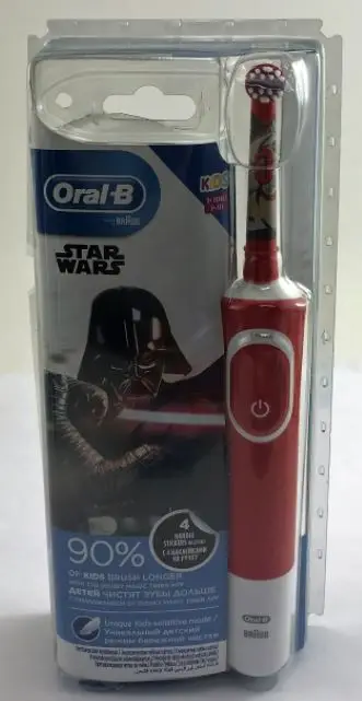 Oral-B Star Wars Kids Without Charger Adapter (Product in Image Only) With Box