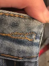 Weekeep-Pantalones vaqueros de cintura alta para mujer, ropa de calle recta para mujer, pantalones cargo de algodón 100% con bolsillos de retazos color azul