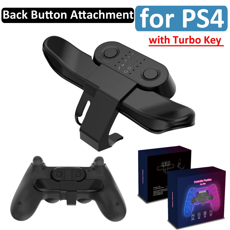 Game Controller Back Button Attachment for SONY PS4 Gamepad Rear Extension Keys Electronic